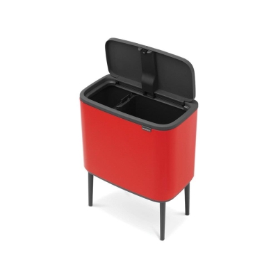 Brabantia Çöp Kutusu Bo Touch Bin11+ 23 Lt Passion Red 316104 - Thumbnail 20BRA316104