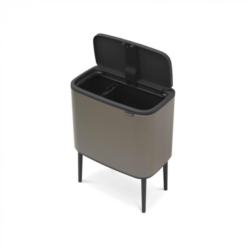 Brabantia Çöp Kutusu Bo Touch Bin 11+ 23 Lt Platin Gri 316142 - 20BRA316142