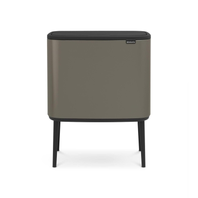 BRABANTIA - Brabantia Çöp Kutusu Bo Touch Bin 11+ 23 Lt Platin Gri 316142 - 0