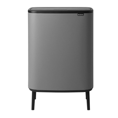 Brabantia Çöp Kutusu Bo Touch Bin Kapak 30+30 Lt Beton Gri 130663 - Thumbnail 20BRA130663