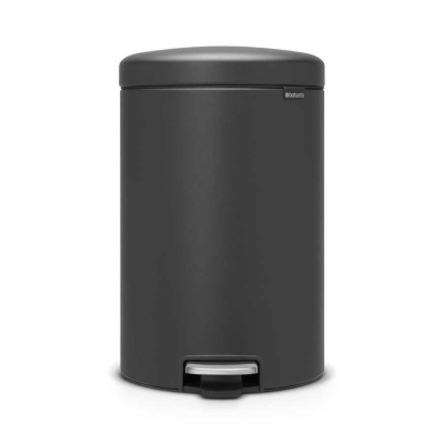 Brabantia Çöp Kutusu Newicon 20 lt Mineral Grey 114182 - Thumbnail 20BRA114182