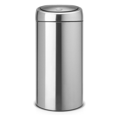 BRABANTIA - Brabantia Çöp Kutusu Touch Bin 2 x 20 40 lt Mat Çelik 401084 - 3