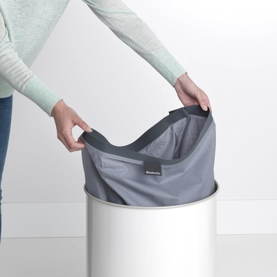 Brabantia Çamaşır Sepeti 60 lt Mantar Kapaklı 104404 - Thumbnail 20BRA104404