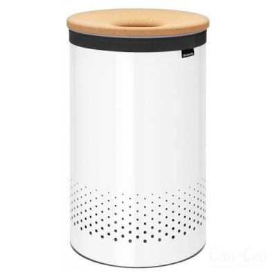 BRABANTIA - Brabantia Çamaşır Sepeti 60 lt Mantar Kapaklı 104404 - 3