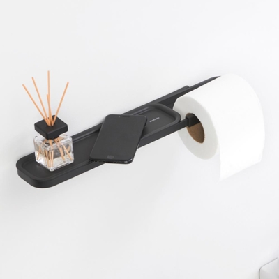 Brabantia Mindset Standlı Tuvalet Kağıdı Tutucusu Dark Grey 303128 - Thumbnail 20BRA303128