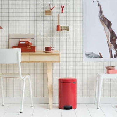 BRABANTIA - Brabantia Newicon Passion Kırmızı Çöp Kutusu 12 lt
