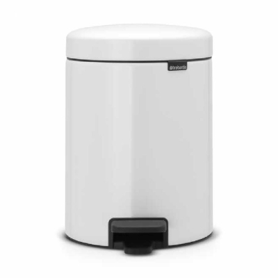 BRABANTIA - Brabantia Çöp Kutusu 5 litre Newicon Beyaz 112065 BRABANTIA - Brabantia Çöp Kutusu 5 litre Newicon Beyaz 112065