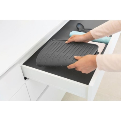 Brabantia Silikon Bulaşık Kurutma Matı Dark Grey 117442 - Thumbnail 20BRA117442