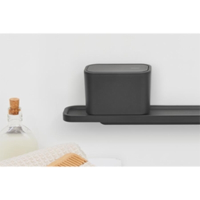 Brabantia Tezgahüstü Küçük Çöp Kutusu Mindset Dark Grey 303364 - Thumbnail 20BRA303364