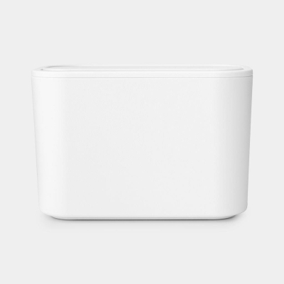 BRABANTIA - Brabantia Tezgahüstü Küçük Çöp Kutusu Mindset Fresh White 303388