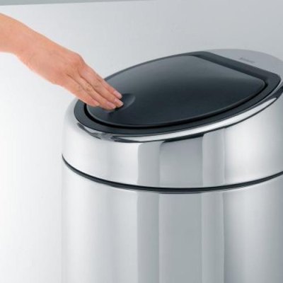 Brabantia Çöp Kutusu 45 lt Dokunmatik Touch Bin Mat Steel 390845 - Thumbnail 20BRA390845