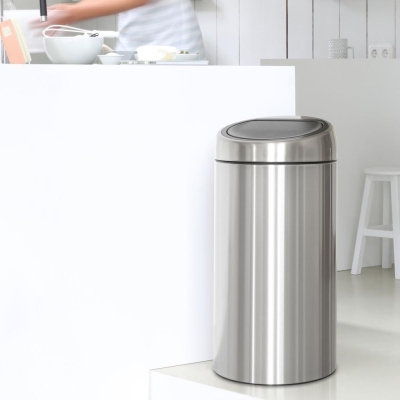 Brabantia Çöp Kutusu 45 lt Dokunmatik Touch Bin Mat Steel 390845 - Thumbnail 20BRA390845