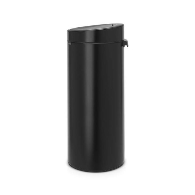 BRABANTIA - Brabantia Çöp Kutusu 30 lt Dokunmatik Touch Bin New Siyah 115301 (1)