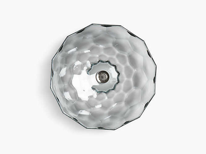 Kohler Lavabo Briolette Cam Çanak Ice - 10KOH2373-B1100