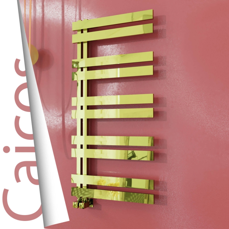 CAICOS Paslanmaz Çelik Havlupan 400x1260 Altın - 1CAI04001260K2PS