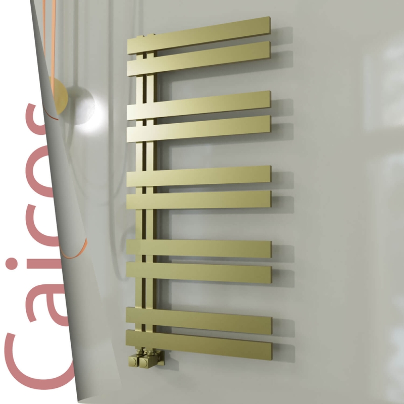 CAICOS Paslanmaz Çelik Havlupan 400x1260 Satine Altın - 1CAI04001260K2SS