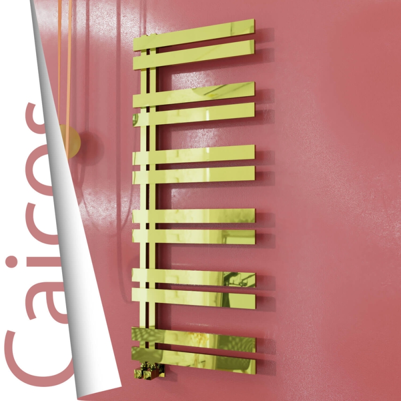 CAICOS Paslanmaz Çelik Havlupan 400x1530 Altın - 1CAI04001530K2PS