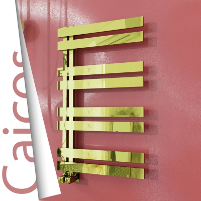 Radiva - CAICOS Paslanmaz Çelik Havlupan 400x990 Altın (1)