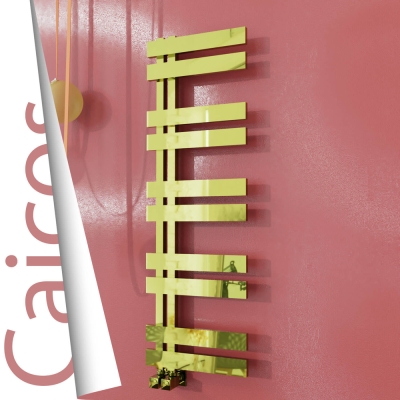 Radiva - CAICOS Paslanmaz Çelik Havlupan 500x1260 Altın (1)