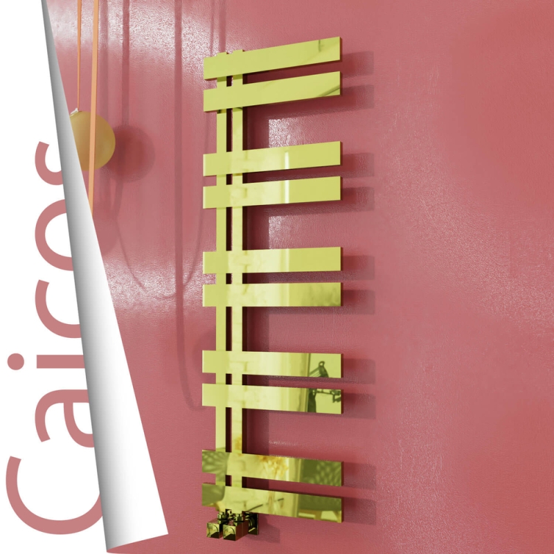 CAICOS Paslanmaz Çelik Havlupan 500x1260 Altın - 1CAI05001260K2PS