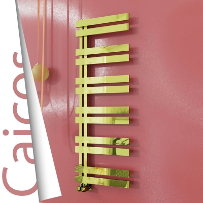 Radiva - CAICOS Paslanmaz Çelik Havlupan 500x1530 Altın - 500