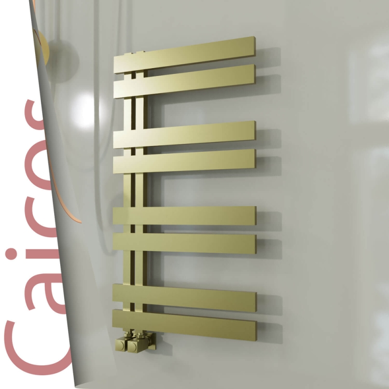 CAICOS Paslanmaz Çelik Havlupan 500x990 Satine Altın - 1CAI05000990K2SS