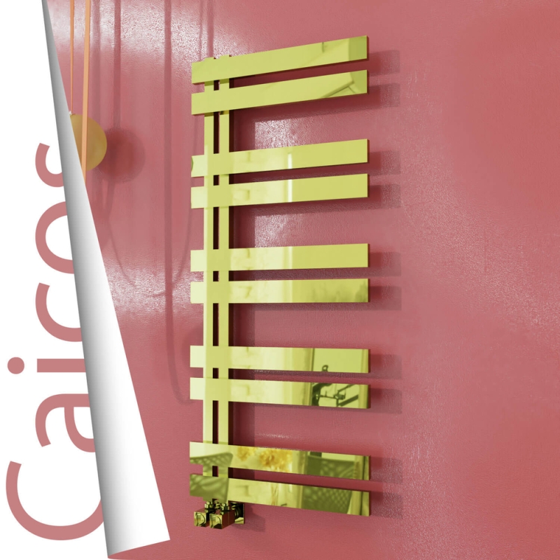 CAICOS Paslanmaz Çelik Havlupan 600x1260 Altın - 1CAI06001260K2PS