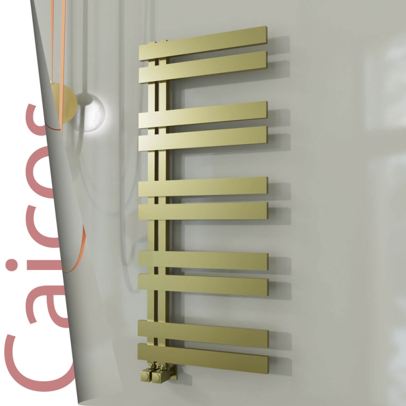 CAICOS Paslanmaz Çelik Havlupan 600x1260 Satine Altın - 1CAI06001260K2SS