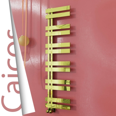 Radiva - CAICOS Paslanmaz Çelik Havlupan 600x1530 Altın - 500