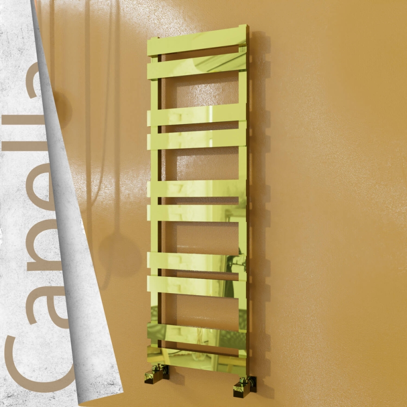 CAPELLA Paslanmaz Çelik Havlupan 400x1260 Altın - 1CAP04001260K2PS