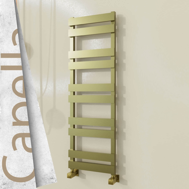 CAPELLA Paslanmaz Çelik Havlupan 400x1260 Satine Altın - 1CAP04001260K2SS