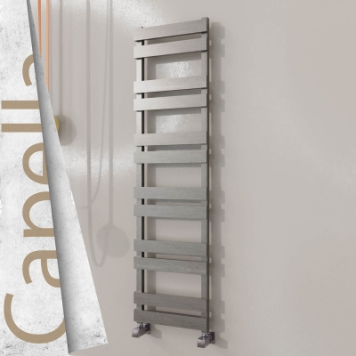 Radiva - CAPELLA Paslanmaz Çelik Havlupan 400x1530 Satine Polisaj - 500