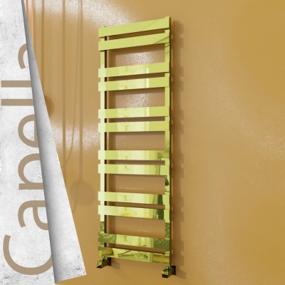 Radiva - CAPELLA Paslanmaz Çelik Havlupan 500x1530 Altın - 500