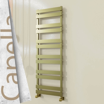 Radiva - CAPELLA Paslanmaz Çelik Havlupan 500x1530 Satine Altın