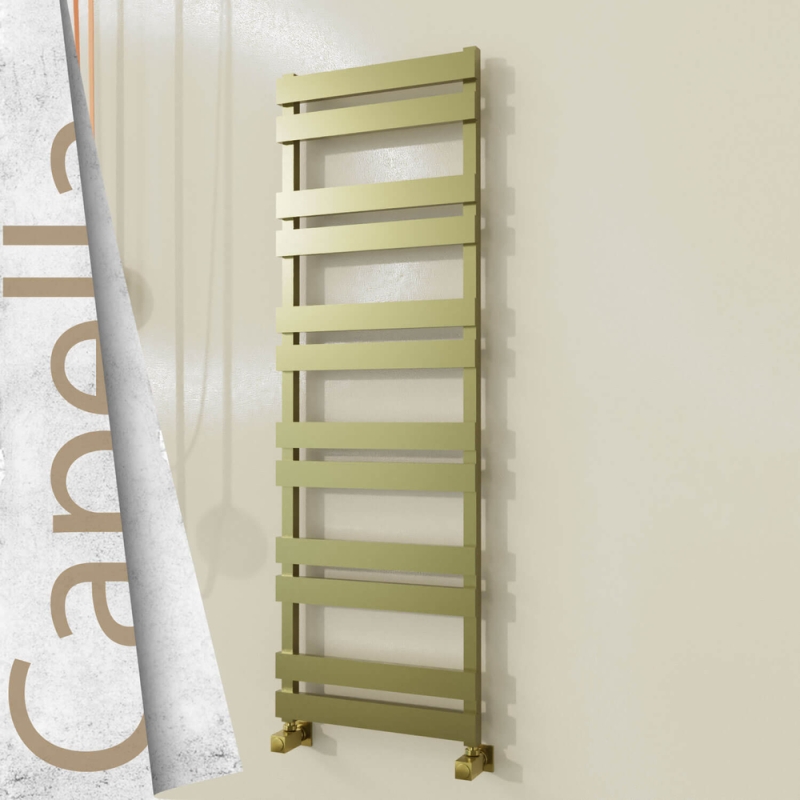 CAPELLA Paslanmaz Çelik Havlupan 500x1530 Satine Altın - 1CAP05001530K2SS