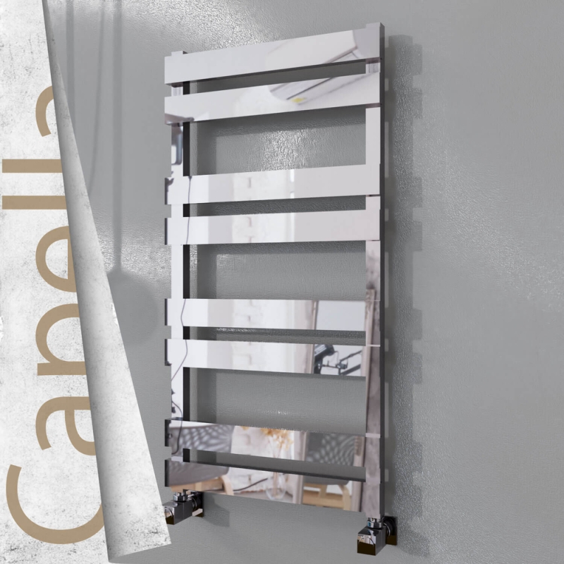 CAPELLA Paslanmaz Çelik Havlupan 500x990 Ayna Polisaj - 1CAP05000990P2PS