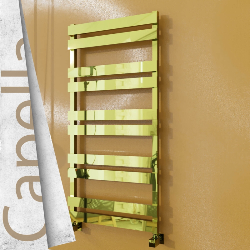 CAPELLA Paslanmaz Çelik Havlupan 600x1260 Altın - 1CAP06001260K2PS