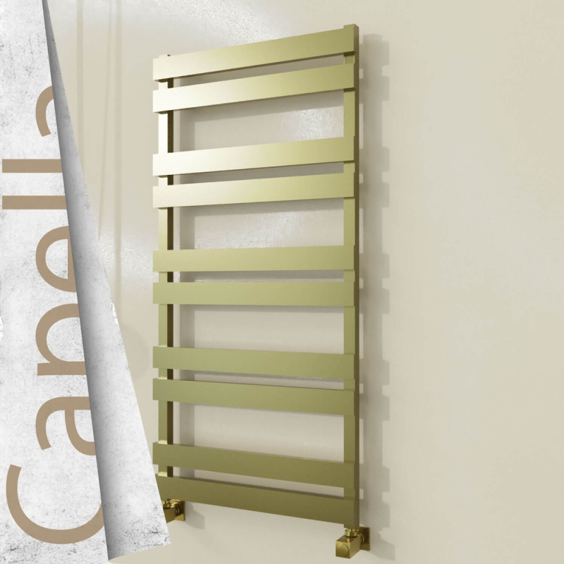 CAPELLA Paslanmaz Çelik Havlupan 600x1260 Satine Altın - 1CAP06001260K2SS