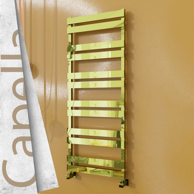 CAPELLA Paslanmaz Çelik Havlupan 600x1530 Altın - 1CAP06001530K2PS