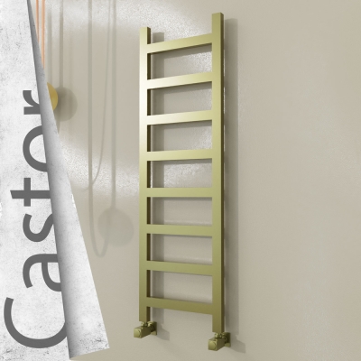 Radiva - CASTOR Paslanmaz Çelik Havlupan 400x1300 Satine Altın