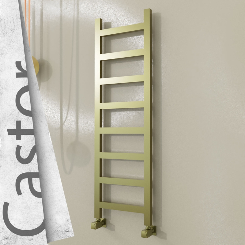 CASTOR Paslanmaz Çelik Havlupan 400x1300 Satine Altın - 1CAS04001300K2SS