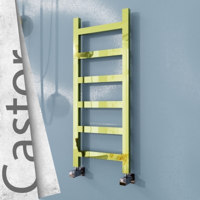 Radiva - CASTOR Paslanmaz Çelik Havlupan 400x980 Altın