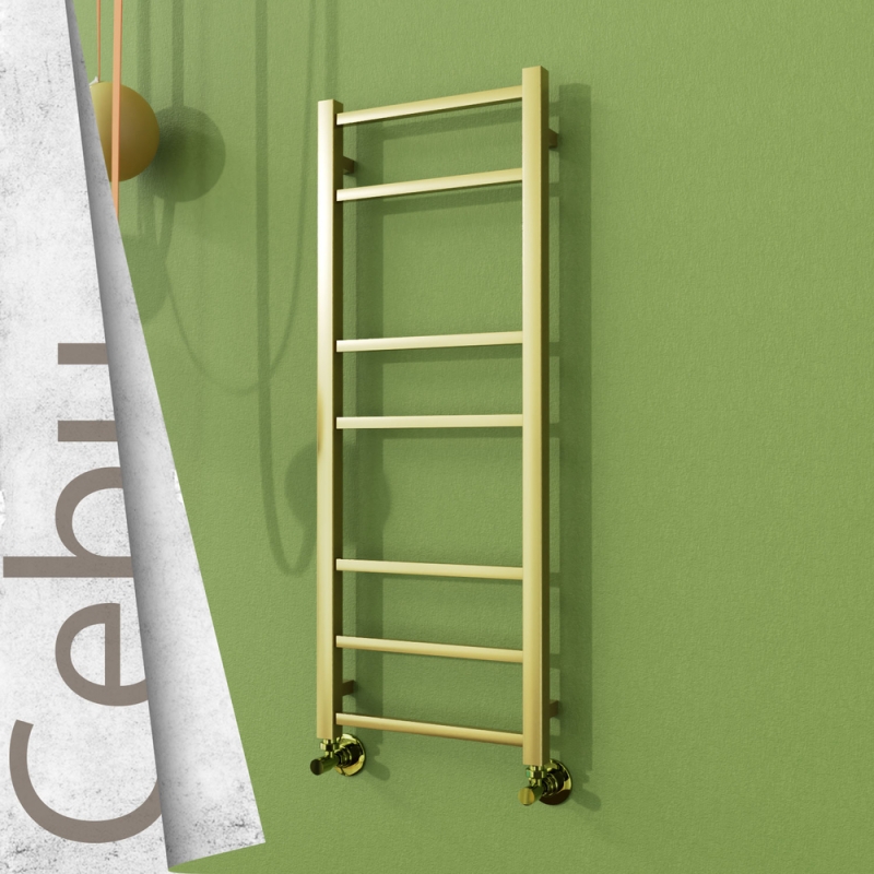 CEBU Paslanmaz Çelik Havlupan 400x1050 Satine Altın - 1CEB04001050K2SS