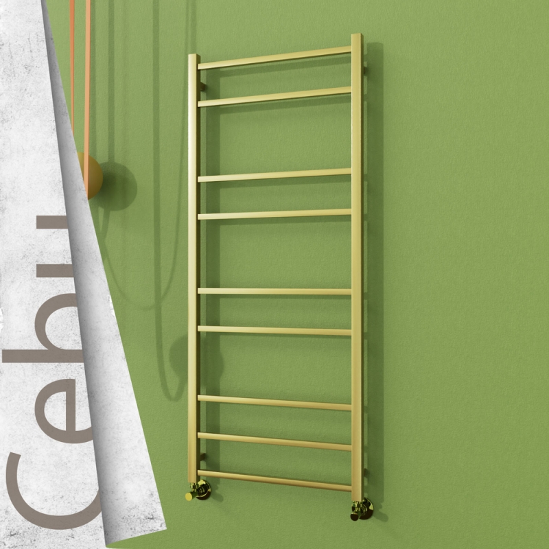 CEBU Paslanmaz Çelik Havlupan 600x1395 Satine Altın - 1CEB06001395K2SS