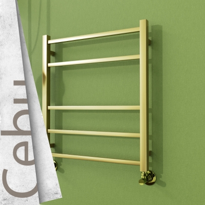 Radiva - CEBU Paslanmaz Çelik Havlupan 600x705 Satine Altın