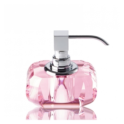 DECOR WALTHER - Decor Walther Sıvı Sabunluk Kristal Pink KRSSPCRP