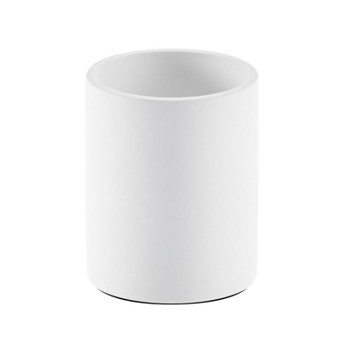 DECOR WALTHER - Decor Walther Diş Fırçalık Stone Beyaz / Krom STONEBER