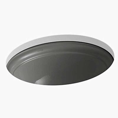 KOHLER - Kohler Lavabo Tezgah Altı Devonshire Koyu Gri - 1