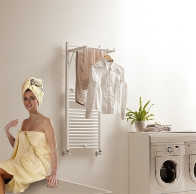 Radiva - Dinamic Plus Raflı Havlupan 500x929 Krom