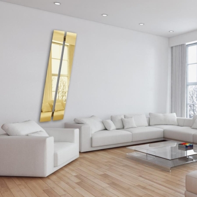 RADİVA - Dominica İnce Radyatör 570x1350 Altın RADİVA - Dominica İnce Radyatör 570x1350 Altın